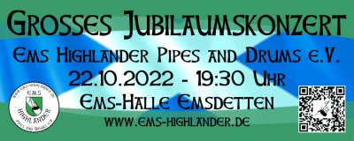 Banner Jubiläumskonzert 2022